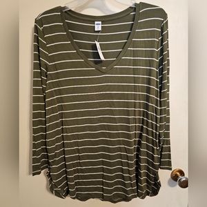 NWT Striped Shirt | Old Navy | Medium